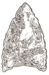 chert arrowhead emblem